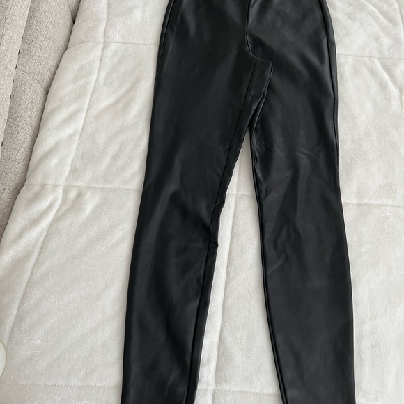Express Pants - Express Black Leather Pants